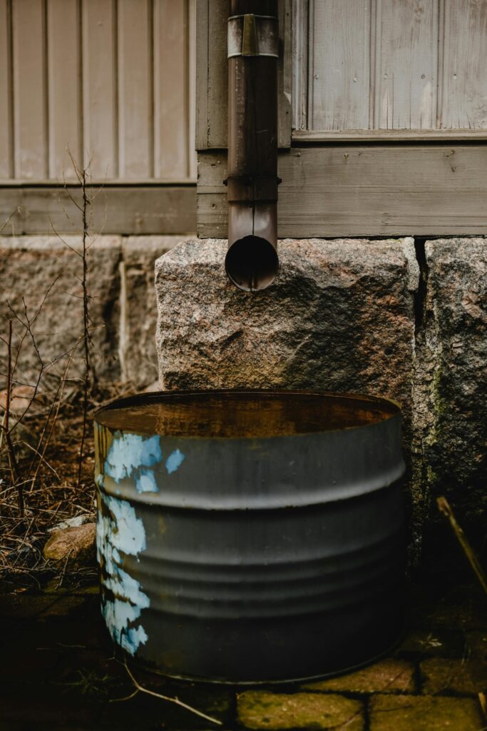 rainwater collection system for beginner water security